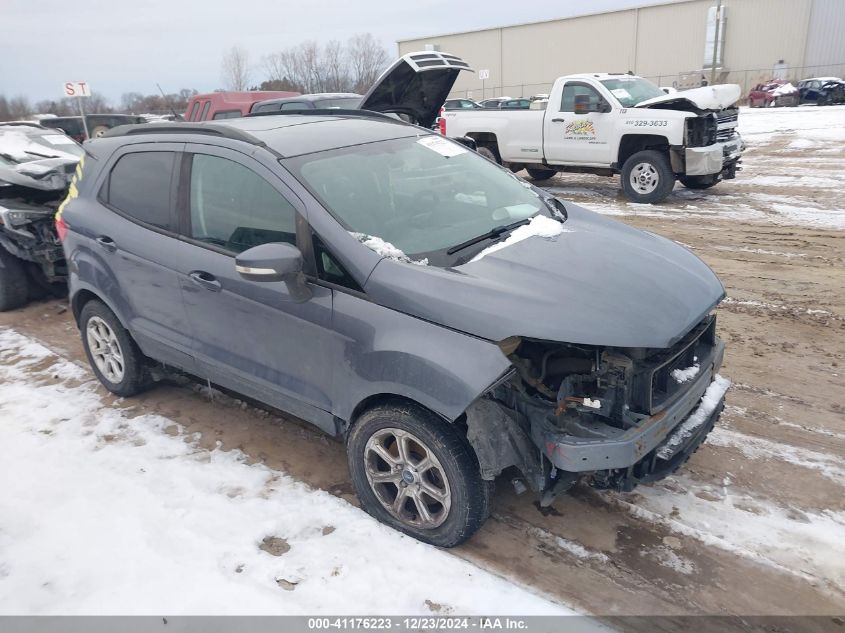 2018 Ford Ecosport Se VIN: MAJ3P1TE5JC215756 Lot: 41176223