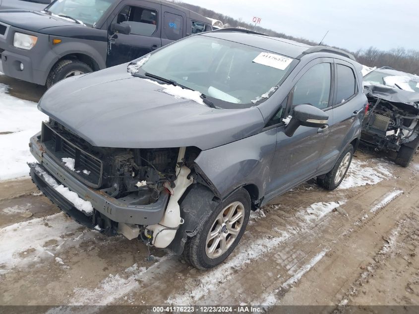 2018 Ford Ecosport Se VIN: MAJ3P1TE5JC215756 Lot: 41176223