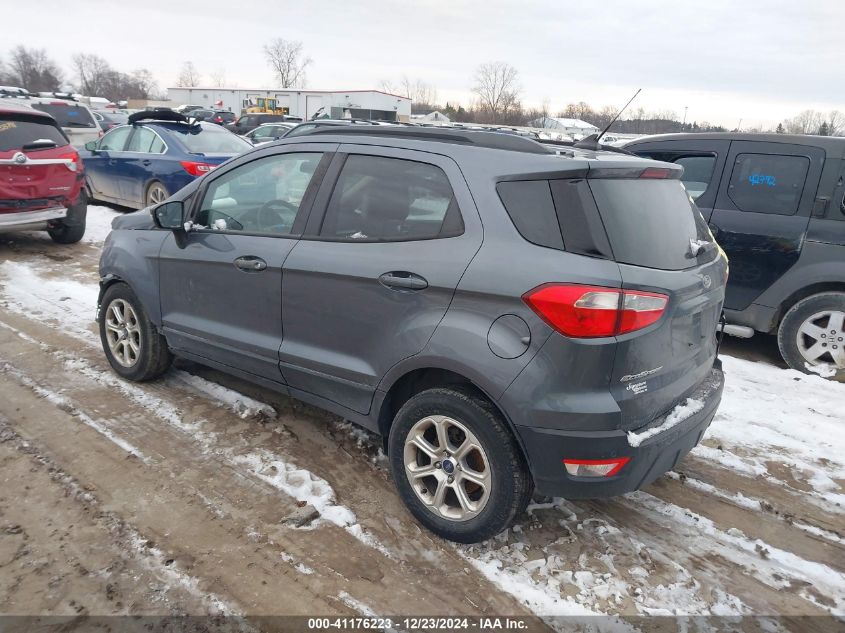 2018 Ford Ecosport Se VIN: MAJ3P1TE5JC215756 Lot: 41176223