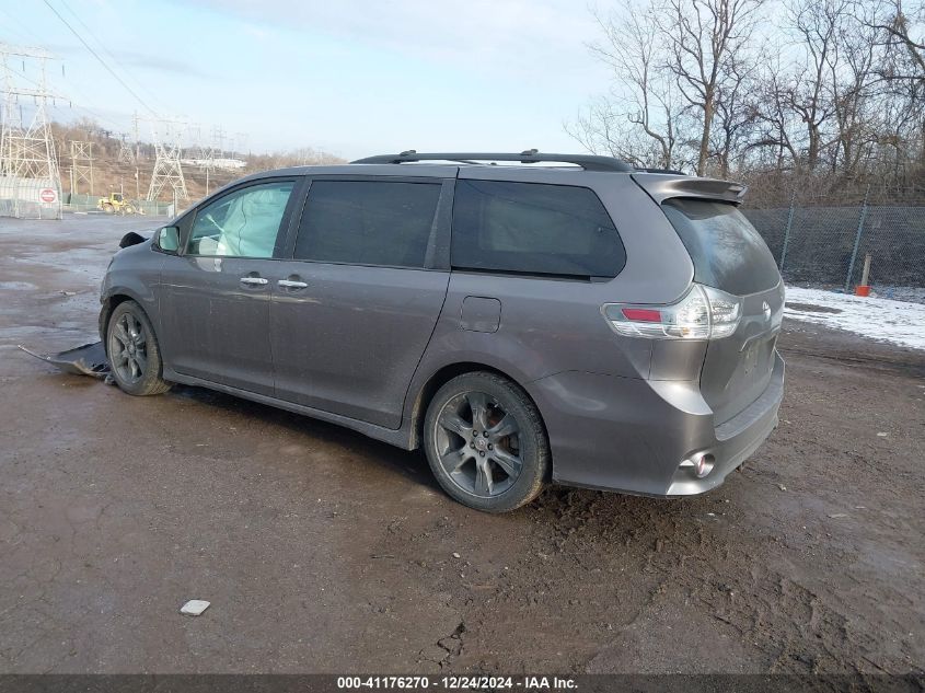 VIN 5TDXK3DC9FS670005 2015 TOYOTA SIENNA no.3