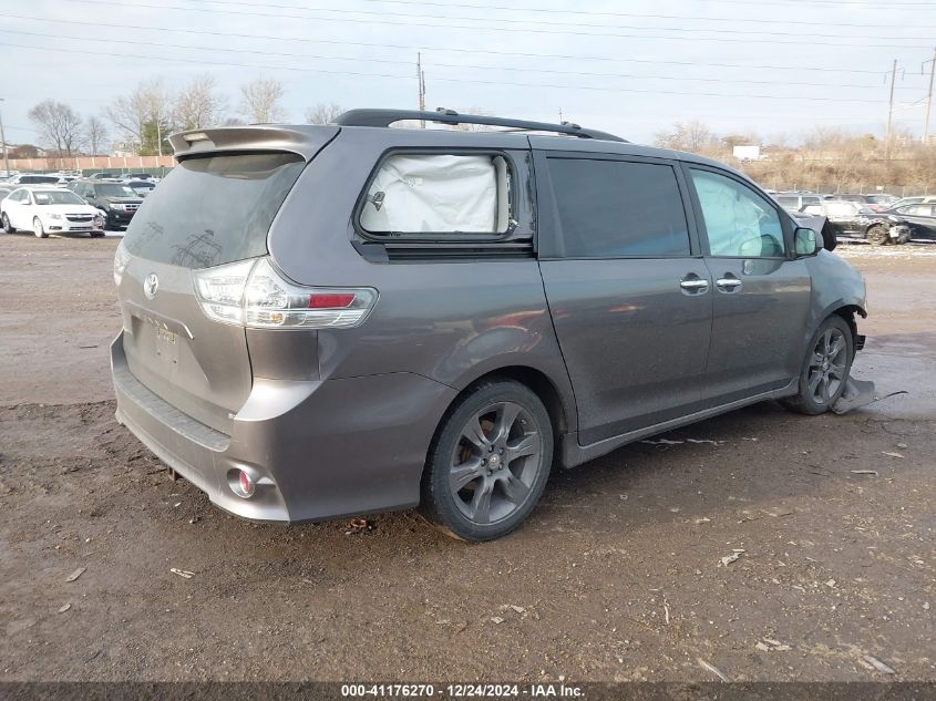 VIN 5TDXK3DC9FS670005 2015 TOYOTA SIENNA no.4