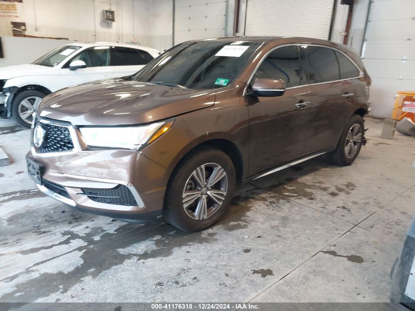 VIN 5J8YD4H37KL002098 2019 Acura MDX, Standard no.2