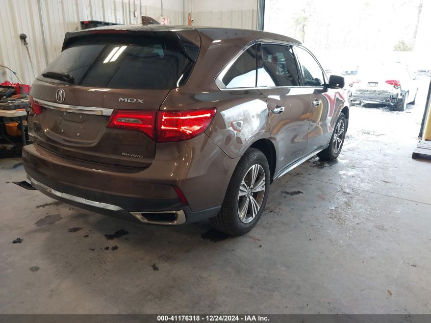 VIN 5J8YD4H37KL002098 2019 Acura MDX, Standard no.4