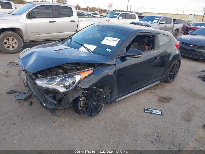 2016 HYUNDAI VELOSTER TURBO - KMHTC6AE1GU293195