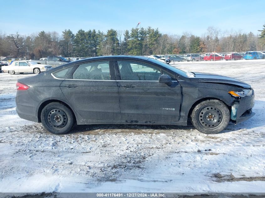 VIN 3FA6P0LU4JR132643 2018 Ford Fusion, Hybrid SE no.13