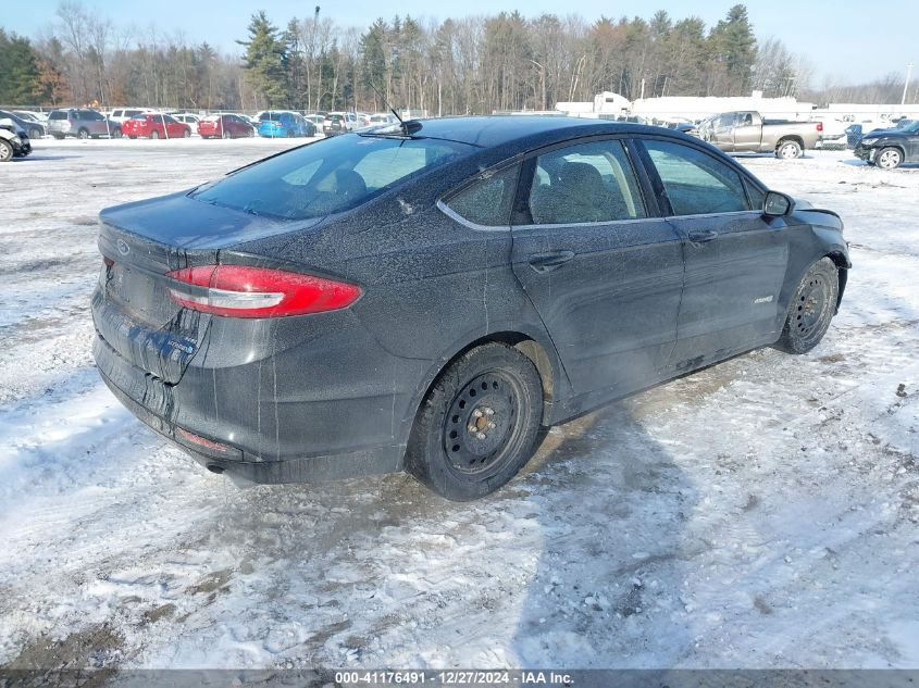 VIN 3FA6P0LU4JR132643 2018 Ford Fusion, Hybrid SE no.4