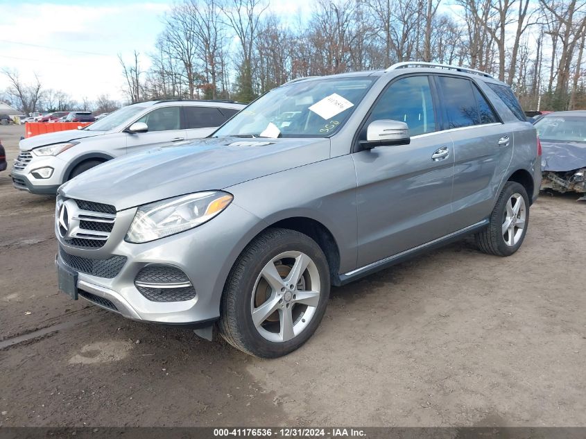 VIN 4JGDA5HB9GA753494 2016 Mercedes-Benz GLE 350, 4... no.2