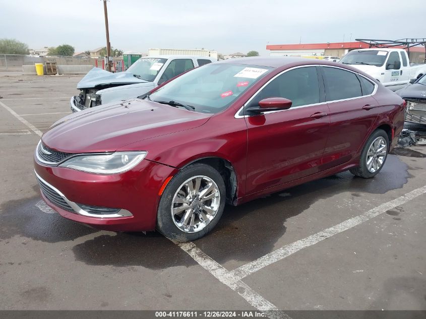 VIN 1C3CCCABXGN145652 2016 Chrysler 200, Limited no.2