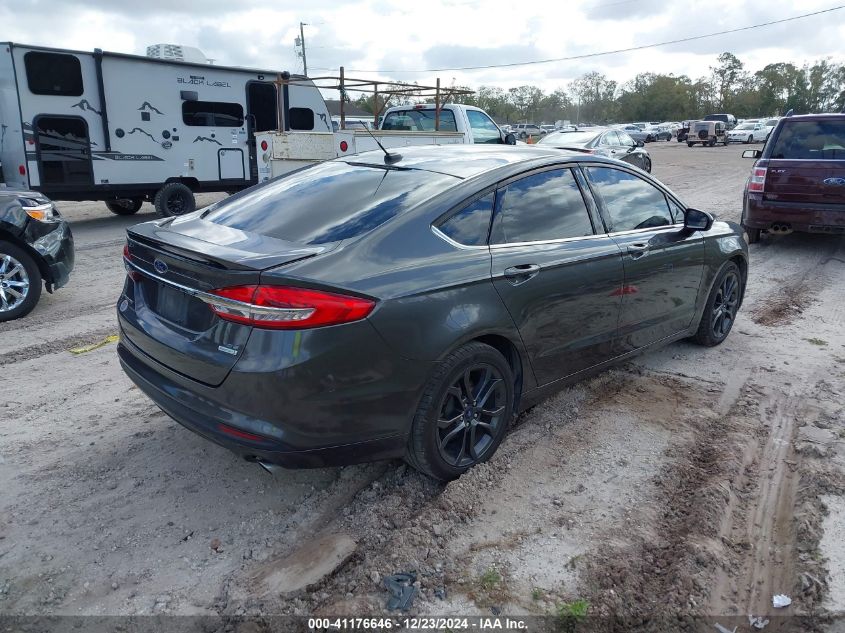 VIN 3FA6P0HD7JR279967 2018 FORD FUSION no.4