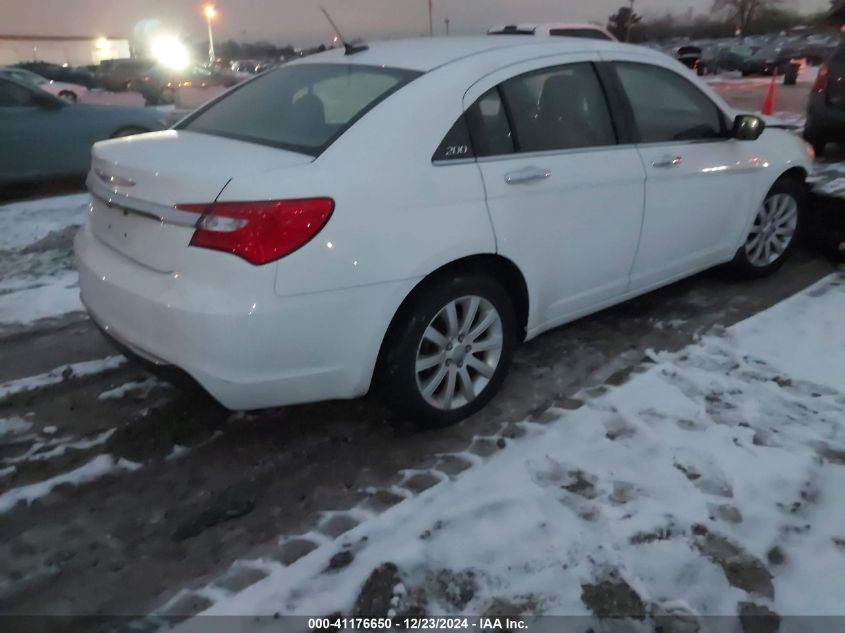 VIN 1C3CCBCG5DN632773 2013 Chrysler 200, Limited no.4