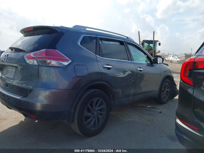 2016 Nissan Rogue Sl VIN: 5N1AT2MV7GC785456 Lot: 41176664