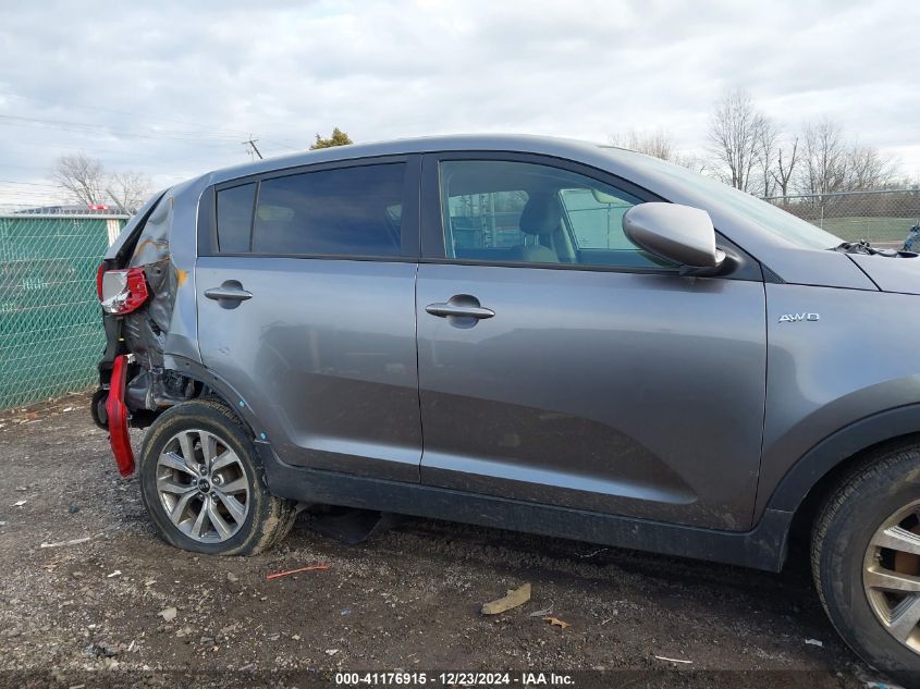 2015 Kia Sportage Lx VIN: KNDPBCAC2F7761051 Lot: 41176915