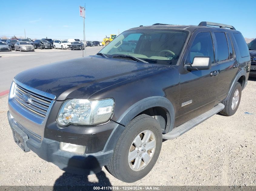 2007 Ford Explorer Xlt VIN: 1FMEU63E87UA52995 Lot: 41176916