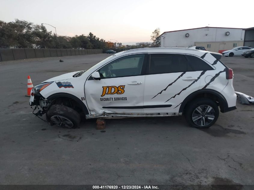 2022 Kia Niro Lxs Se VIN: KNDCB3LC2N5499750 Lot: 41176920