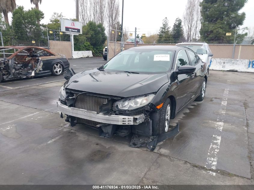 VIN 19XFC2F58HE224376 2017 Honda Civic, LX no.2