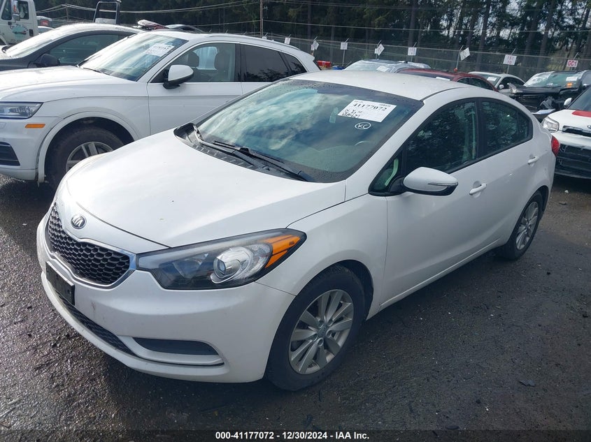 2014 KIA FORTE LX - KNAFX4A65E5229300