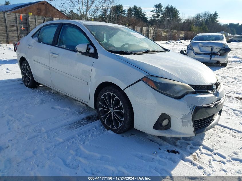 VIN 2T1BURHE0FC243792 2015 Toyota Corolla, S Premium no.1