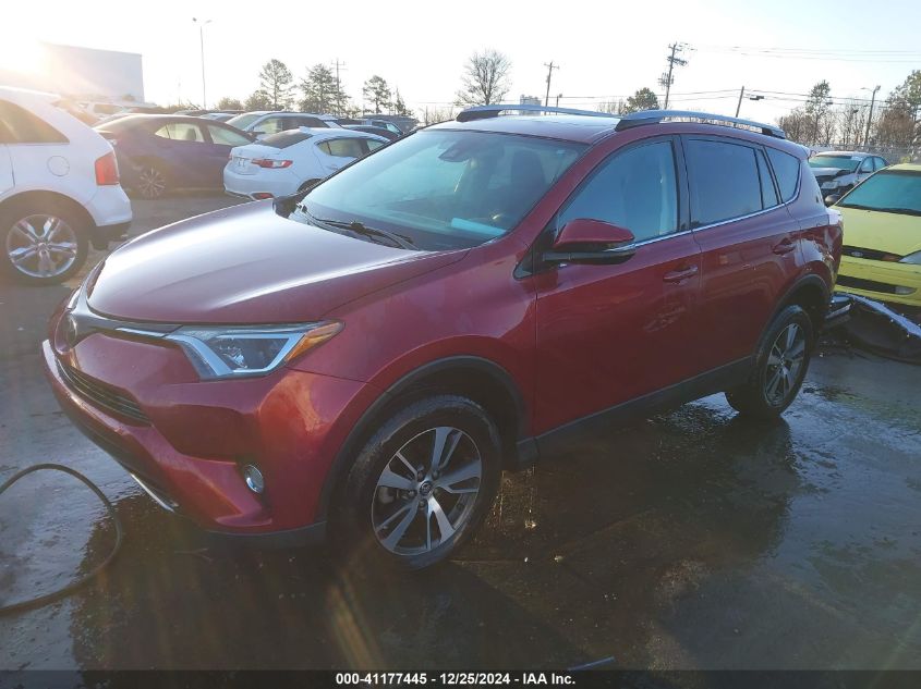 VIN 2T3WFREV3JW411780 2018 TOYOTA RAV4 no.2