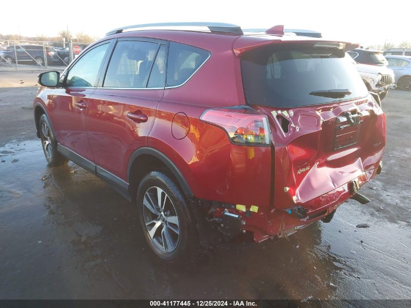 VIN 2T3WFREV3JW411780 2018 TOYOTA RAV4 no.3