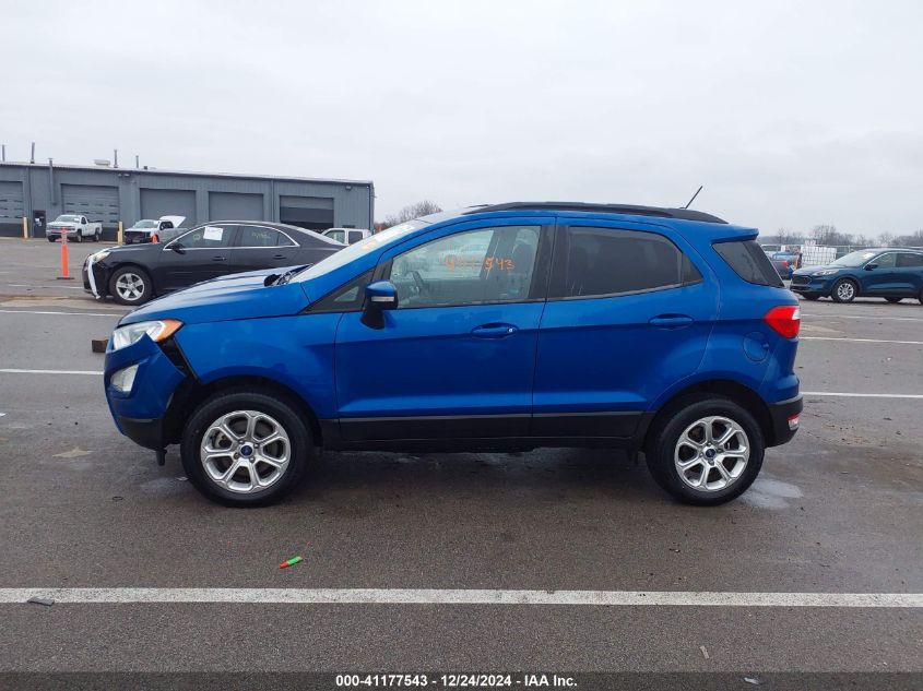 2018 Ford Ecosport Se VIN: MAJ6P1ULXJC242834 Lot: 41177543