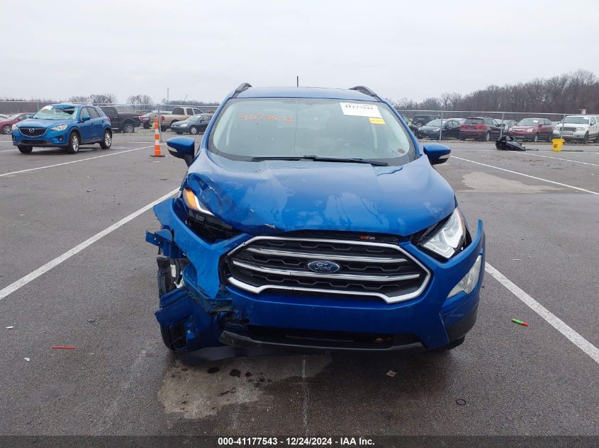 2018 Ford Ecosport Se VIN: MAJ6P1ULXJC242834 Lot: 41177543