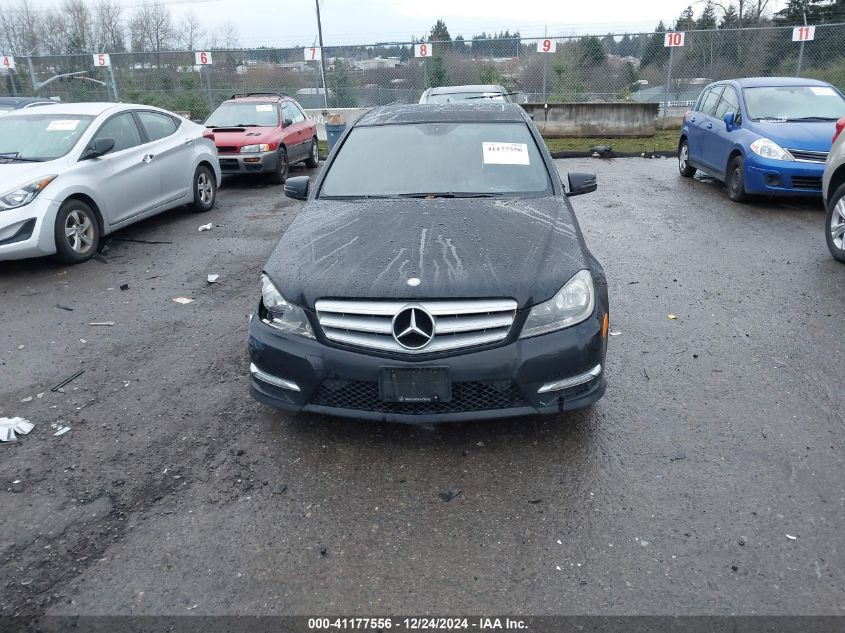 VIN WDDGF8AB1DR267795 2013 MERCEDES-BENZ C 300 no.12