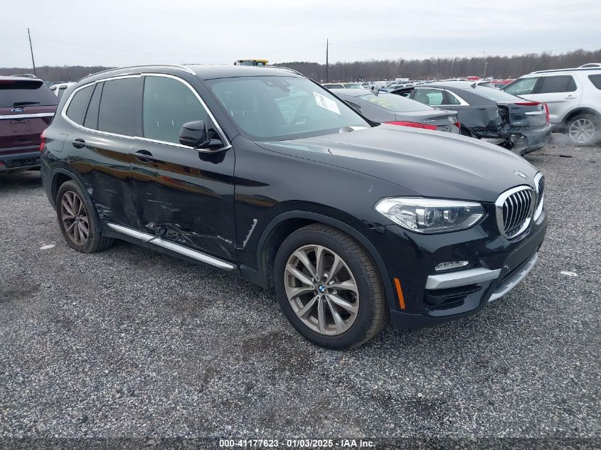 VIN 5UXTR9C51JLC74176 2018 BMW X3, Xdrive30I no.1