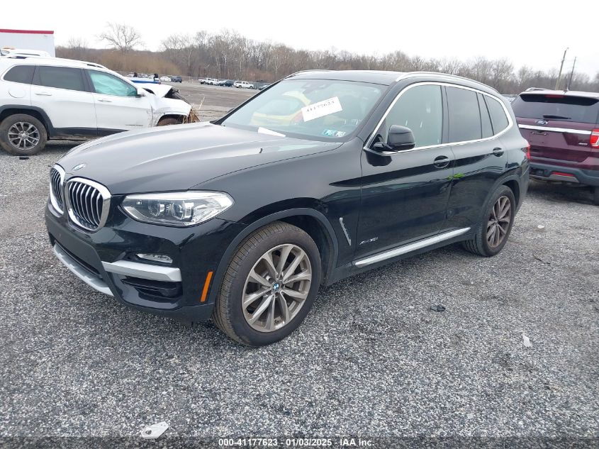 2018 BMW X3 XDRIVE30I - 5UXTR9C51JLC74176