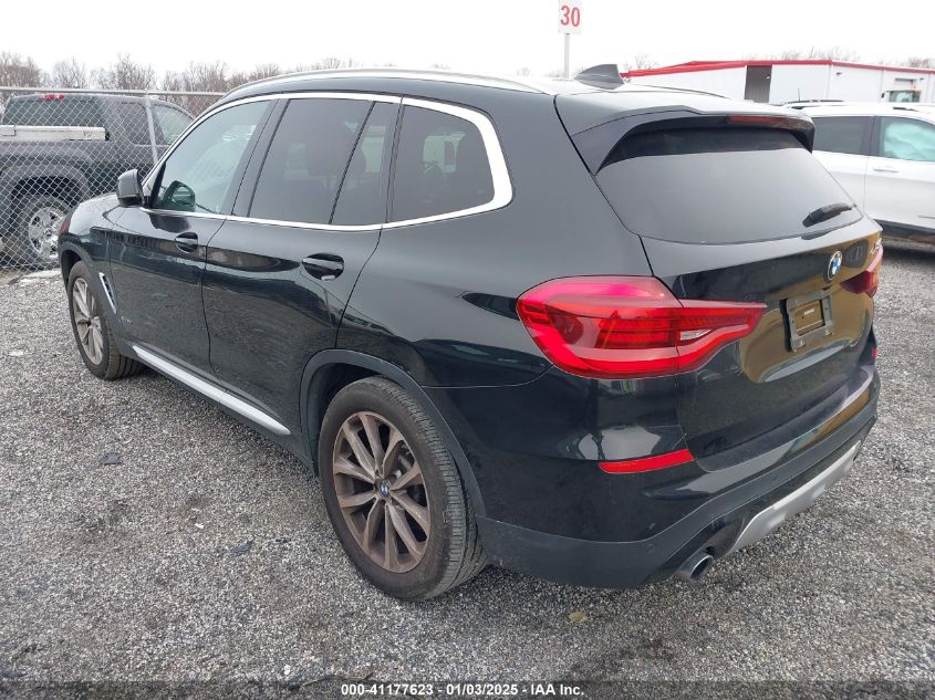 VIN 5UXTR9C51JLC74176 2018 BMW X3, Xdrive30I no.3