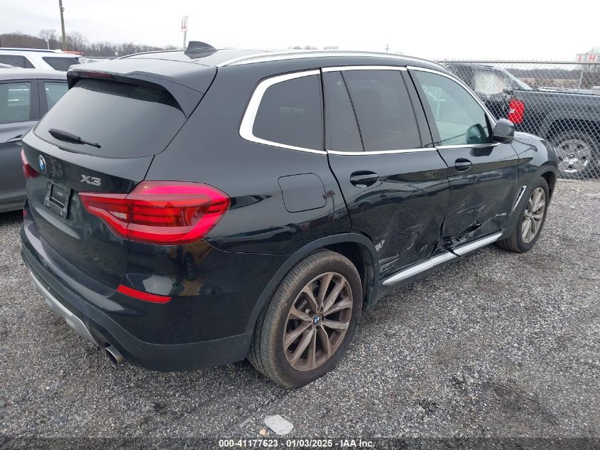 VIN 5UXTR9C51JLC74176 2018 BMW X3, Xdrive30I no.4