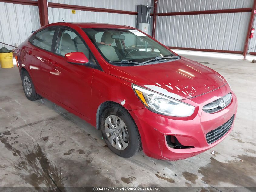 VIN KMHCT4AE0HU382813 2017 Hyundai Accent, SE no.1