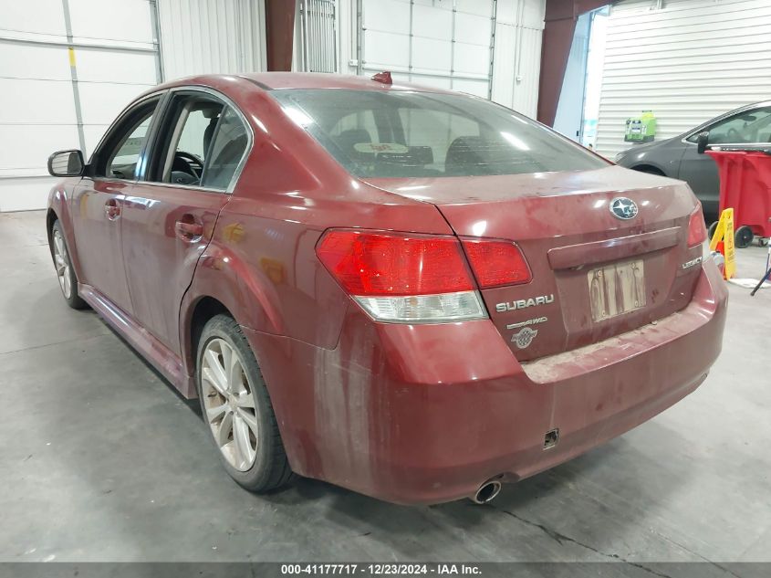 VIN 4S3BMCP69D3041336 2013 Subaru Legacy, 2.5I Limited no.3