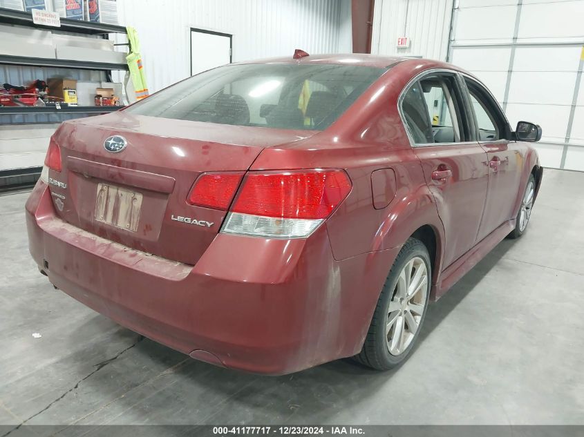 VIN 4S3BMCP69D3041336 2013 Subaru Legacy, 2.5I Limited no.4