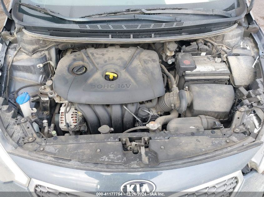 VIN KNAFX4A66G5455252 2016 KIA Forte, LX no.10