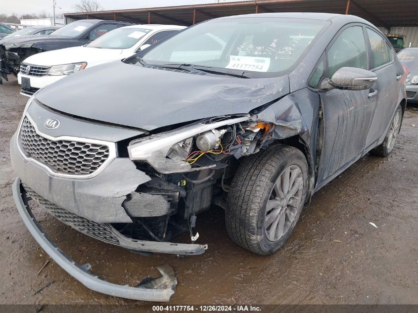 VIN KNAFX4A66G5455252 2016 KIA Forte, LX no.6