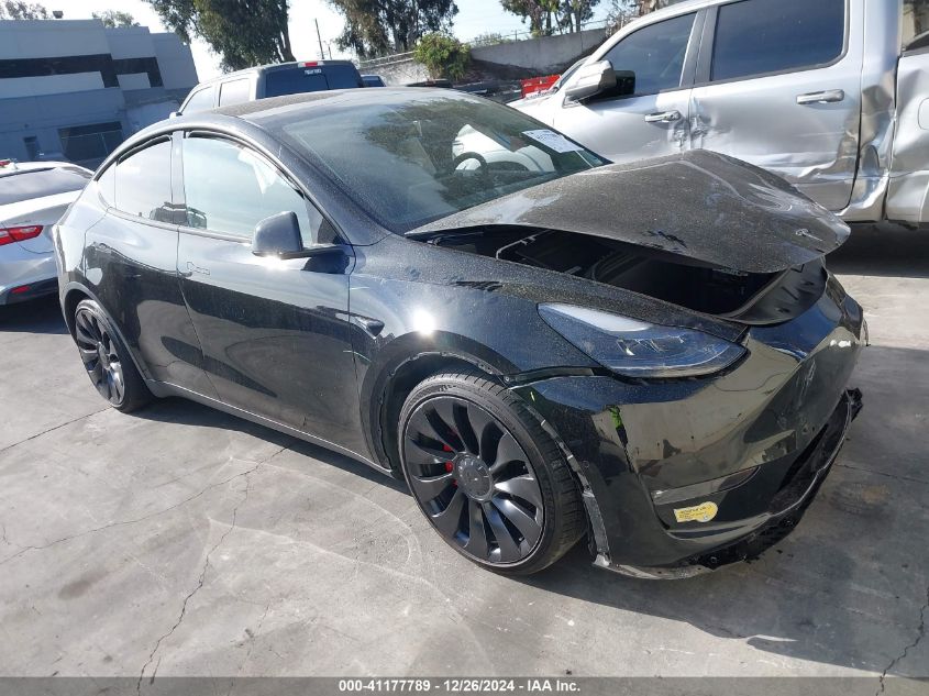 2022 TESLA MODEL Y PERFORMANCE DUAL MOTOR ALL-WHEEL DRIVE - 7SAYGDEF2NF512518