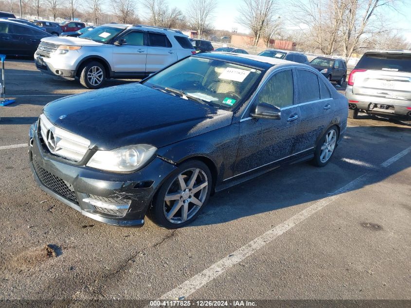 VIN WDDGF4HB8DG090513 2013 MERCEDES-BENZ C 250 no.2