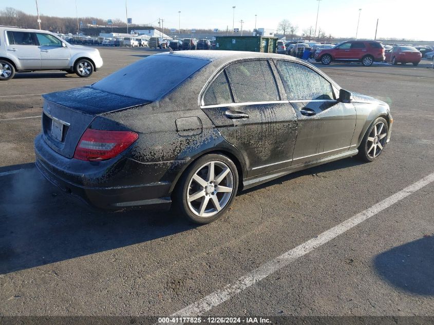 VIN WDDGF4HB8DG090513 2013 MERCEDES-BENZ C 250 no.4