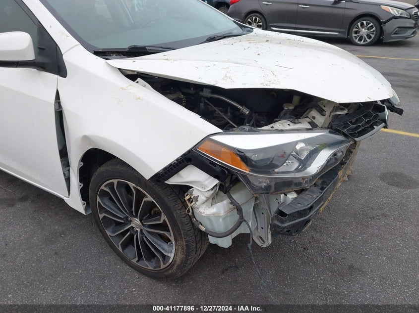 2016 TOYOTA COROLLA VIN: 5YFBURHE9GP494599