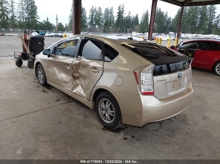 2011 TOYOTA PRIUS VIN: JTDKN3DUXB0288458