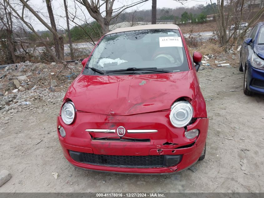 2015 Fiat 500C Pop VIN: 3C3CFFDR0FT685673 Lot: 41178016