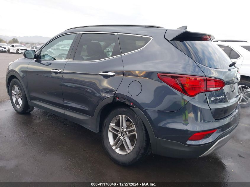 VIN 5XYZU3LB7HG383970 2017 Hyundai Santa Fe, Sport... no.3