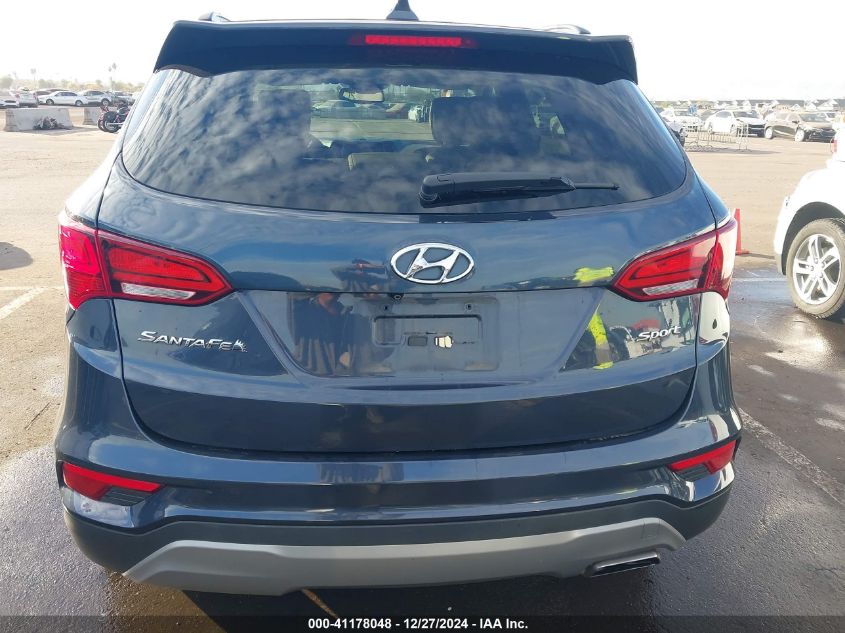 VIN 5XYZU3LB7HG383970 2017 Hyundai Santa Fe, Sport... no.16