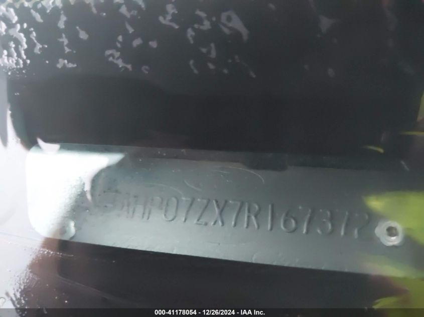 2007 Ford Fusion Se VIN: 3FAHP07ZX7R167372 Lot: 41178054