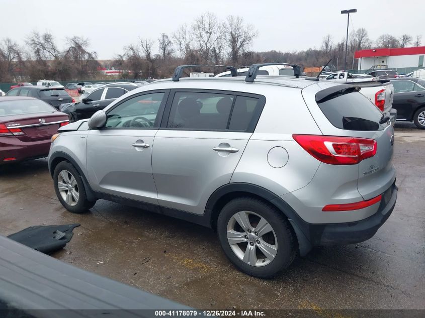 2013 Kia Sportage Lx VIN: KNDPBCA29D7391480 Lot: 41178079