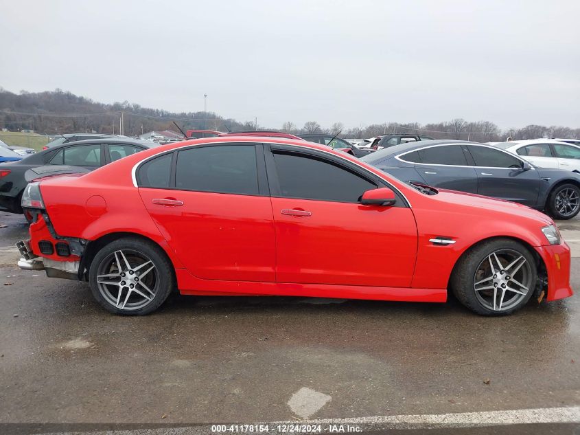 2009 Pontiac G8 Gt VIN: 6G2EC57Y69L167648 Lot: 41178154