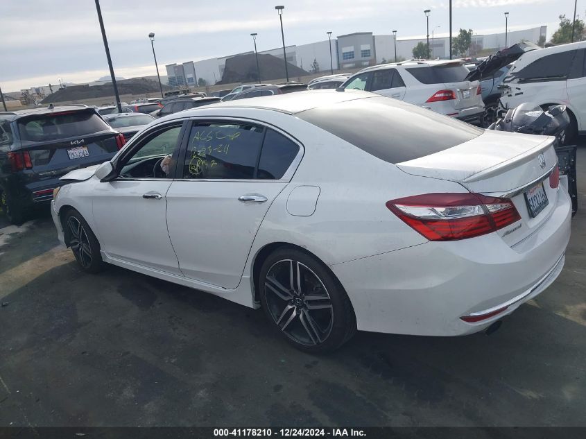 VIN 1HGCR2F50HA290040 2017 Honda Accord, Sport no.15