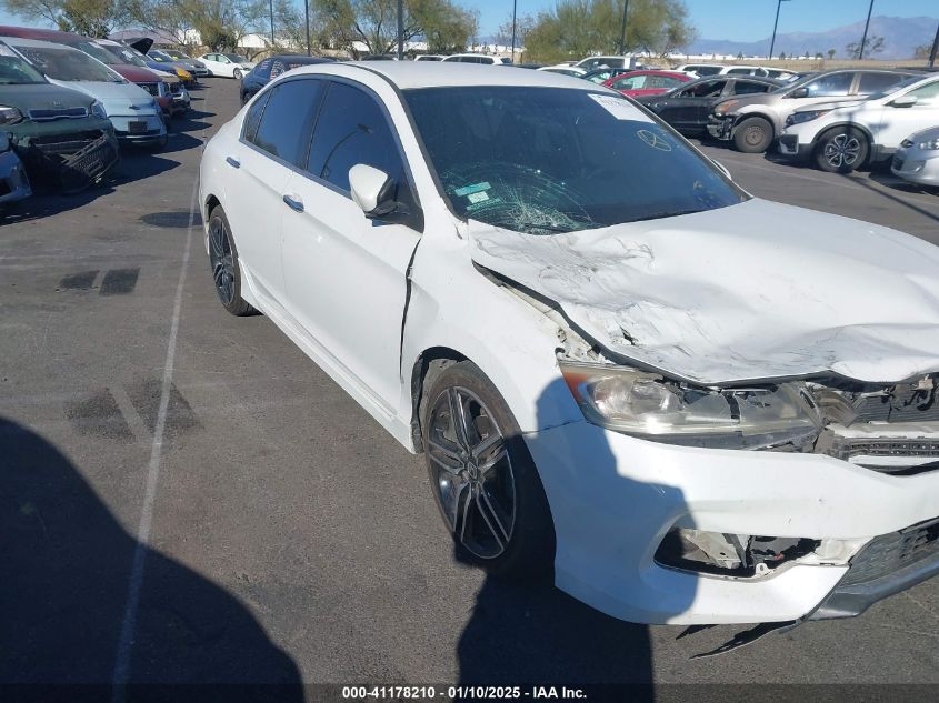 VIN 1HGCR2F50HA290040 2017 Honda Accord, Sport no.1