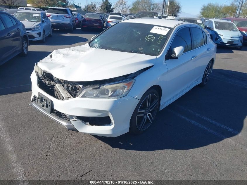 VIN 1HGCR2F50HA290040 2017 Honda Accord, Sport no.2