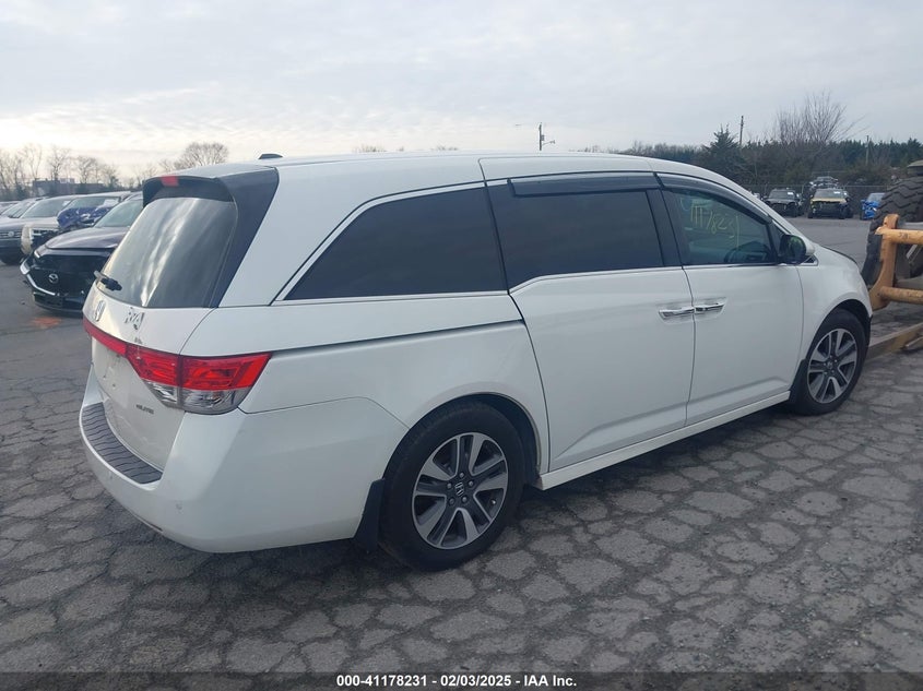 Vin: 5fnrl5h94eb109049, lot: 41668521, honda odyssey touring/touring elite 20144